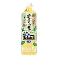 三得利Suntory）乌龙茶饮料多口味茉莉清香茶饮0糖0脂0能量桂花乌龙茶 清香乌龙（无糖）500ml*4瓶