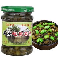 阿婆菜即食瓶装苏州周庄特产毛豆咸菜酱菜农家腌原味菜苋雪菜