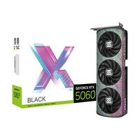 索泰 GeForce RTX5060ti 16G  星辰/月白/X GAMING/电竞游戏AI绘图设计独立显卡 RTX5060Ti 16GB X-G  OC 黑色