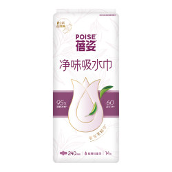 蓓姿 女性漏尿护垫240mm*84片孕产妇女性纸尿片吸水巾透气净味卫生巾
