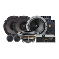 丹拿 汽车音响236+2C同轴+DSP功放 全车6喇叭处理器功放升级改装套餐