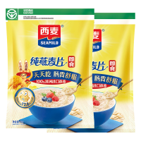 西麦 即食燕麦片 1000g*2袋+105g