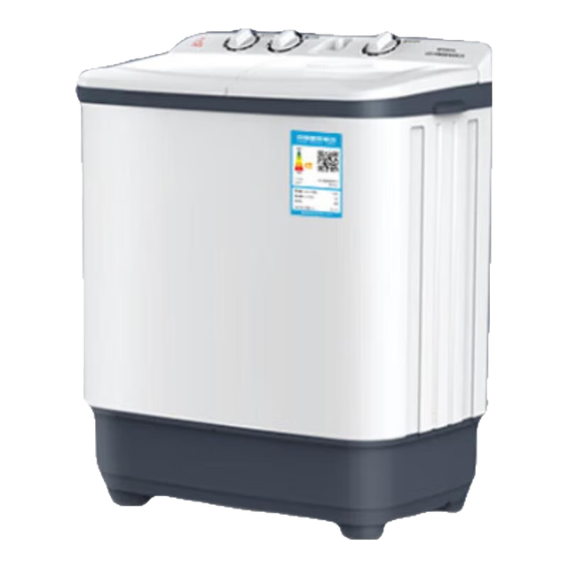 小鸭 牌洗+脱15公斤 洗衣机半自动家用 双电机大容量双桶双缸波轮洗衣机脱水甩干双筒 半自动洗衣机 洗涤9公斤