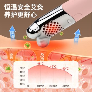  蕲大妈 舒颜按摩 脸部艾灸棒