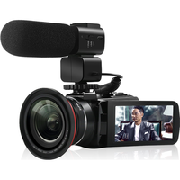  ORDRO/欧达 高清数字DV 摄像机 WiFi APP 苹果镜头 外接4K红圈超广角麦