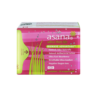 asana/阿莎娜 812629003313 超薄 护垫 15.5cm*30片