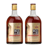 古越龙山 正宗绍兴黄酒金三年陈16度高度花雕酒500ml两瓶装糯米加饭酒 金三年陈酿 500mL 2瓶 单瓶装