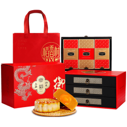 稻香村 上品御礼 京式月饼 18饼10味 1.1kg 礼盒装