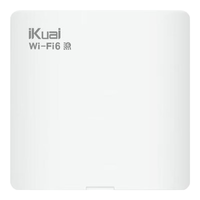 爱快（iKuai）IK-N11 千兆企业双频无线面板AP 3000M 双频覆盖 WiFi6