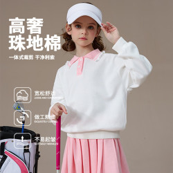棉致 女童装时髦洋气套装春秋款百褶裙
