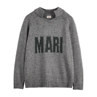 马登 工装美式复古水手提花毛衣