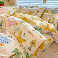 移动端：伊心爱 奇妙之旅YS 纯棉儿童被套 120x150cm 植物花卉