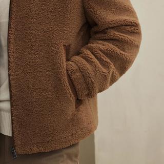  ERDOS/鄂尔多斯 拉链口袋装饰 男士夹克外套