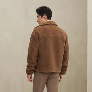  ERDOS/鄂尔多斯 拉链口袋装饰 男士夹克外套