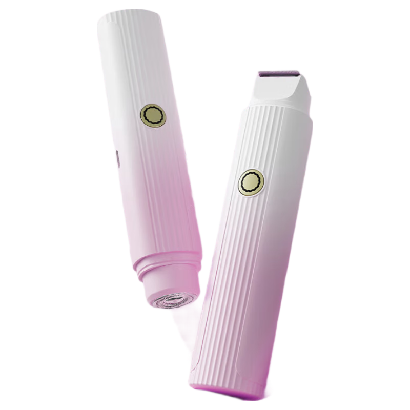  BEHOO/倍呵 无痛脱毛 电动剃毛器+不锈钢双刀头  卡波蓝