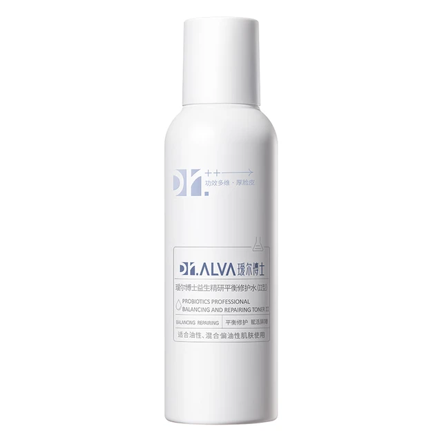 瑷尔博士Dr.Alva升级益生菌精研平衡修护水保湿平衡水油不闷痘140ml 修护水（II型）（适合油皮）