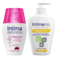 茵缇玛（Intima）女性私密处洗液私处护理液外阴洗护沐浴清洁弱酸亲肤0添加 日常护理200ml+提升防御力200ml