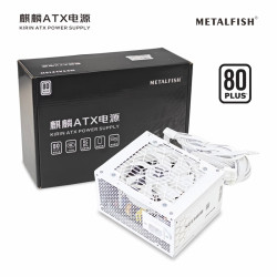 鱼巢 ATX电源 500W白色直出