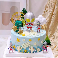 麦巧园玫瑰花爱心水果蛋糕同城配送当日送达 儿童蛋糕 10英寸(4-6人食用)