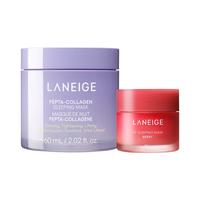 兰芝 限时补贴 LANEIGE 兰芝 睡眠家族系列面膜唇膜护肤套装