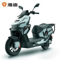 雅迪电动摩托车 大圣01Ultra   高速外卖车通勤代步高速长跑电动车男女长续航电摩 【尾箱版】积木蓝 裸车无电池无充电器