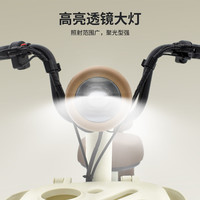台铃电动车新大果粒电动自行车新新国标可上牌电瓶车成人代步电自 请到店选购颜色