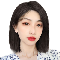 TREE/天空树 无痕 女士假发片 摩卡棕 25cm