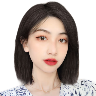  TREE/天空树 无痕 女士假发片  摩卡棕 25cm