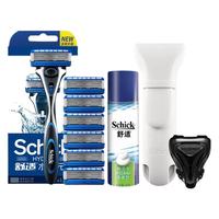 Schick 舒适 水次元5剃须刀头 2刀头