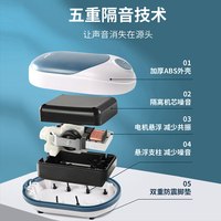 鱼缸氧气泵增氧泵增氧机养鱼超静音小型家用打氧泵充氧泵气泵加氧