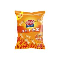 亲亲零食小吃  虾条薯片任选膨化休闲零食 休闲办公室零食 小鱼果烧烤味