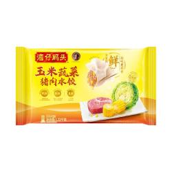 湾仔码头 速冻玉米蔬菜猪肉水饺 1320G*2