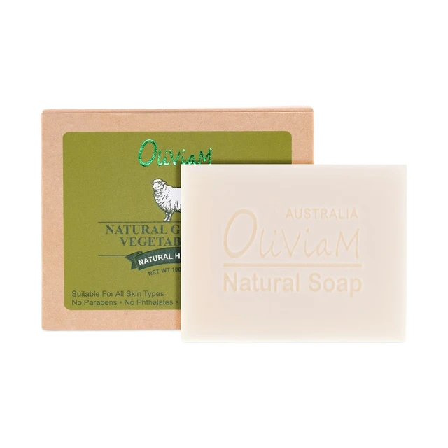  OLIVIAM 自然羊奶皂 绵羊手工皂 11105 控油补水保湿  100g