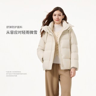 坦博尔25年冬季款羽绒服女装舒适保暖百搭加厚经典款外套 180/100A