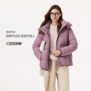 坦博尔25年冬季款羽绒服女装舒适保暖百搭加厚经典款外套 180/100A