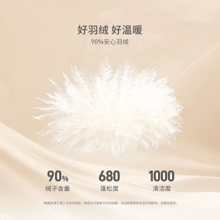 坦博尔25年冬季款羽绒服女装舒适保暖百搭加厚经典款外套 180/100A