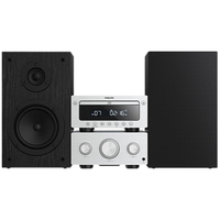 PHILIPS 飞利浦 M6509 CD机 CD播放机 播放器 桌面HIFI音响 2.0声道 分体设计100W额定输出功率 迷你音响