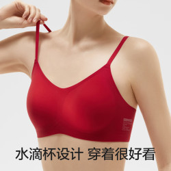 蕉内 红色计划501S女士内衣本命马年小胸聚拢无钢圈侧收副乳无痕文胸罩