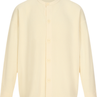 ZARA 男式时尚轻熟稳重风宽松舒适肌理感纯色圆领长袖针织开衫