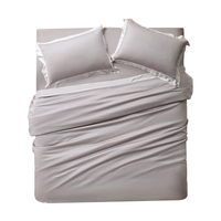 依涟 天丝四件套 1.8米 床笠款 月影灰