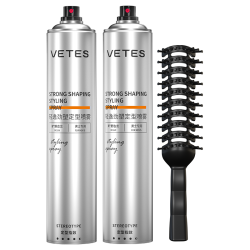Vetes 清香干胶 男士发胶  420ml
