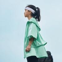 阿迪达斯 adidas 女大童JG SUMMER JKT梭织外套童装