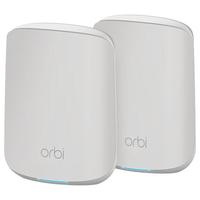 NETGEAR 美国网件 RBK352 双频3600M 分布式千兆Mesh无线路由器 WiFi 6 一子一母装 白色