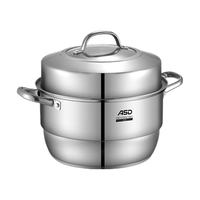 ASD 爱仕达 ZS28G7WG 蒸锅(28cm、2层、304不锈钢)
