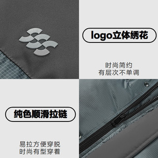 海澜之家羽绒服运动外套男冬 深灰镶拼4F S 165/84A 114~124斤