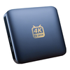  SAIMINI/赛米尼 4k高清 网络机顶盒+红外遥控  8GB 1GB