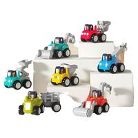 汇乐玩具 汇乐工程车男孩小汽车压路机模型玩具钻地机玩具惯性滑行玩具车