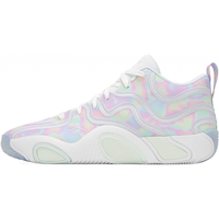 耐克(NIKE)男鞋 2026新款春季S.T. FLARE运动鞋缓震耐磨比赛训练篮球鞋 白蓝紫橙-110 42.5