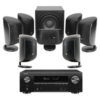 宝华韦健(Bowers&Wilkins)MT系列+天龙X1700功放 7.1家庭影院 电视音响 隐藏式影院 客厅组合音响 WiFi 蓝牙 AirPlay MT70+天龙X1700