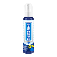  冰王 6922039206687 去脚气 脚臭喷剂套装  80ml*2
